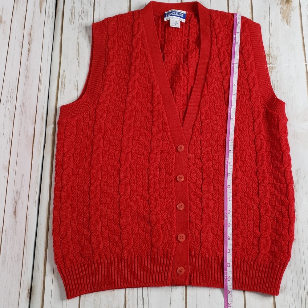 Pendleton Sleeveless Cardigan - image 7